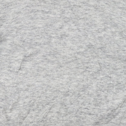 H&M Womens Grey  Knit Pullover Jumper Size M