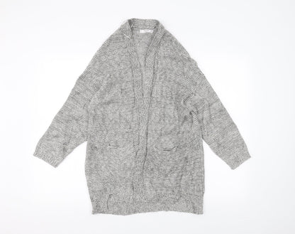 Mango Womens Grey   Cardigan Jumper Size S