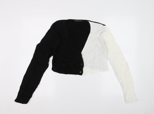 PRETTYLITTLETHING Womens White   Cardigan Jumper Size S