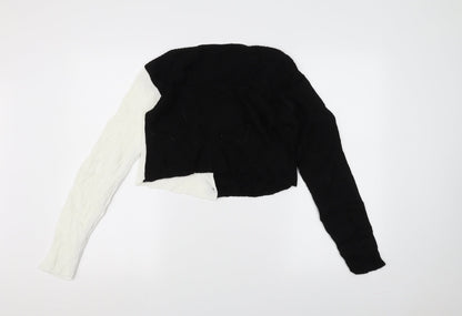 PRETTYLITTLETHING Womens White   Cardigan Jumper Size S