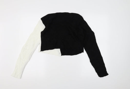 PRETTYLITTLETHING Womens White   Cardigan Jumper Size S