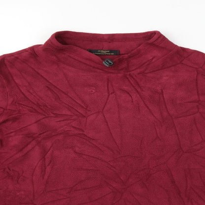 St Michael Womens Red Pullover Jumper Size 14