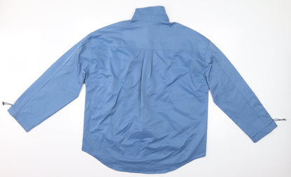 Mens UK Size L madeinwn Blue  Button-Up Long Sleeve Casual Shirt