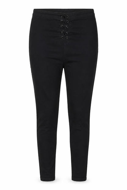 Womens UK Size 12 Denim & Co. Regular Fit Skinny Black Jeans