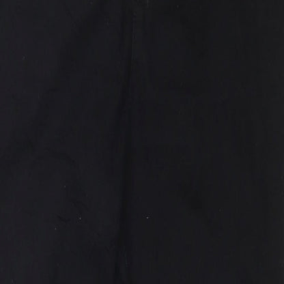 Denim & Co. Womens Black  Denim Skinny Jeans Size 12 L28 in