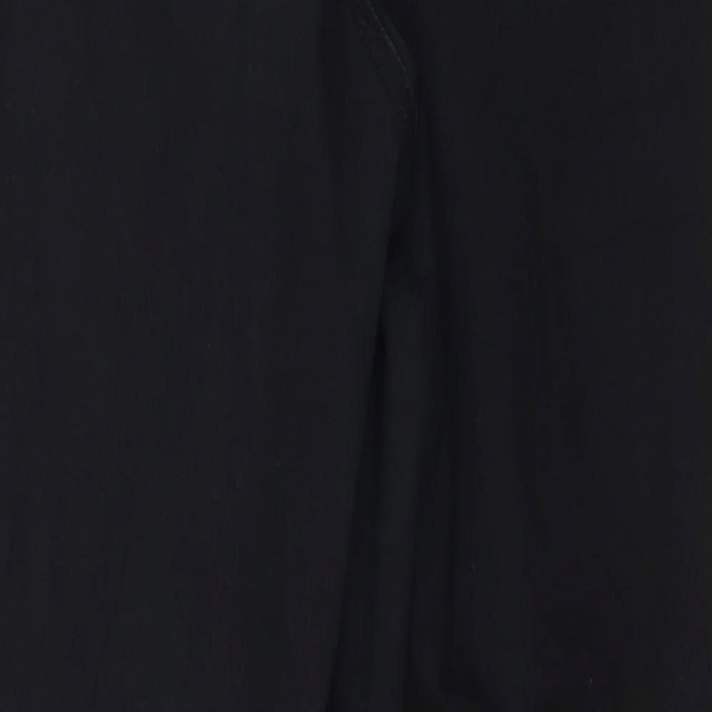 Denim & Co. Womens Black  Denim Skinny Jeans Size 12 L28 in