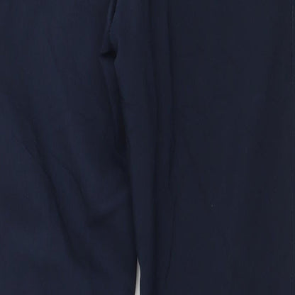 H&M Womens Blue   Trousers  Size 4 L24 in