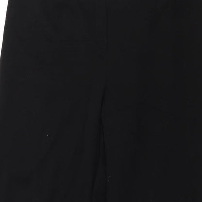 Womens UK Size 34 in Preworn Regular Fit  Black Trousers