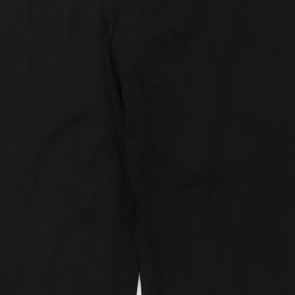 Womens UK Size 34 in Preworn Regular Fit  Black Trousers