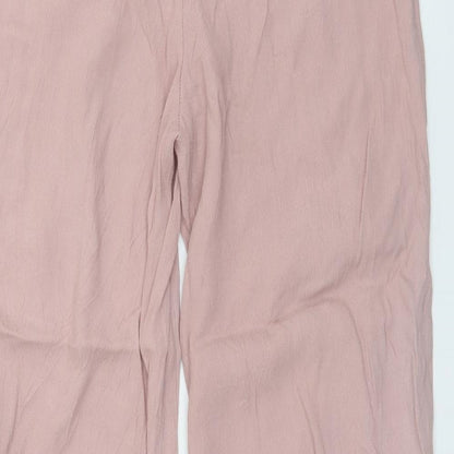 Glassons Womens Pink   Trousers  Size 8 L29 in
