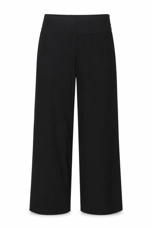 Womens UK Size 8 Monsoon Regular Fit  Black Trousers