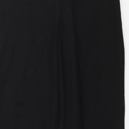 Monsoon Womens Black   Trousers  Size 8 L29 in