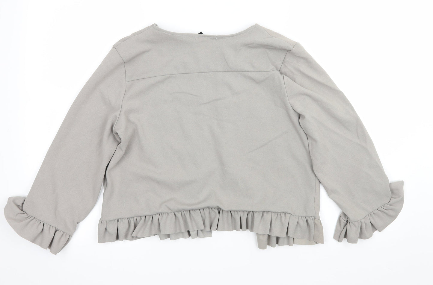 Womens UK Size 12 New Look Grey Jacket