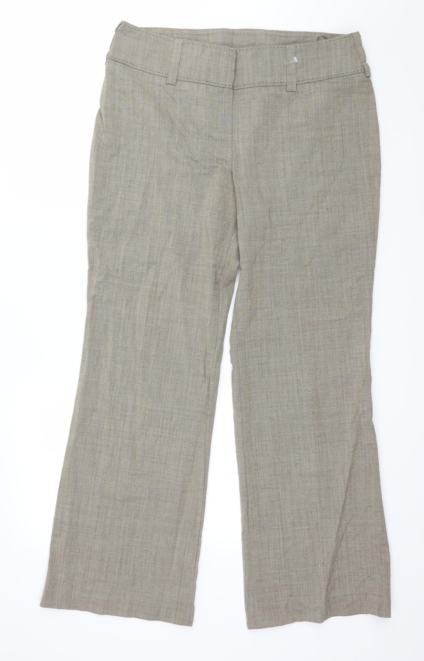 Womens UK Size 14 Marks and Spencer Regular Fit  Brown Trousers