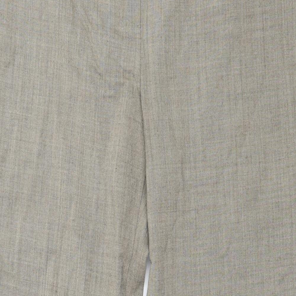 Womens UK Size 14 Marks and Spencer Regular Fit  Brown Trousers