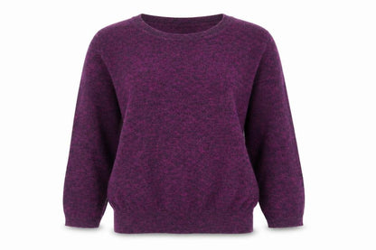 New Look Womens Purple  Knit Pullover Jumper Size 10