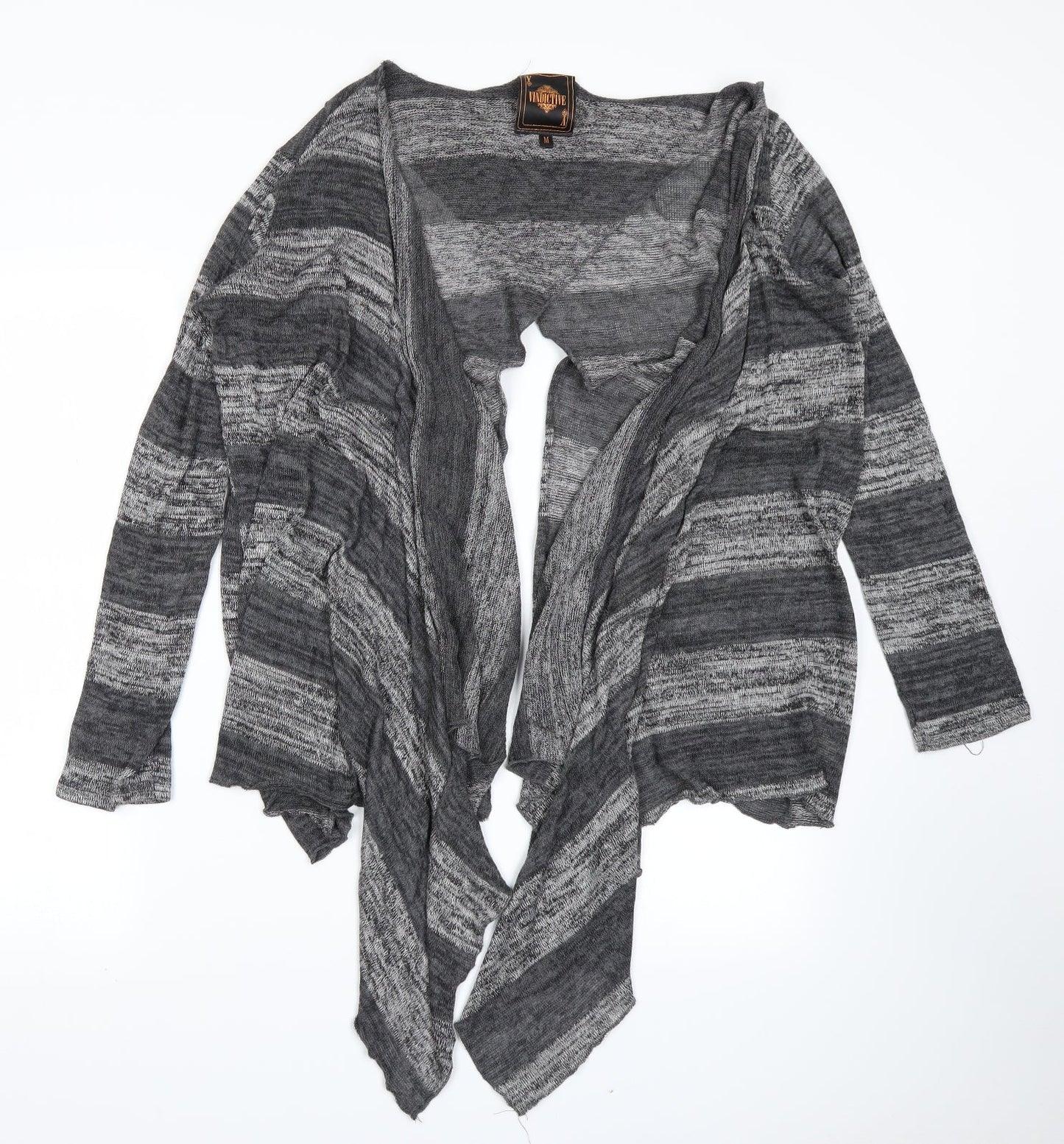 Vindictive Womens Grey   Cardigan Jumper Size M