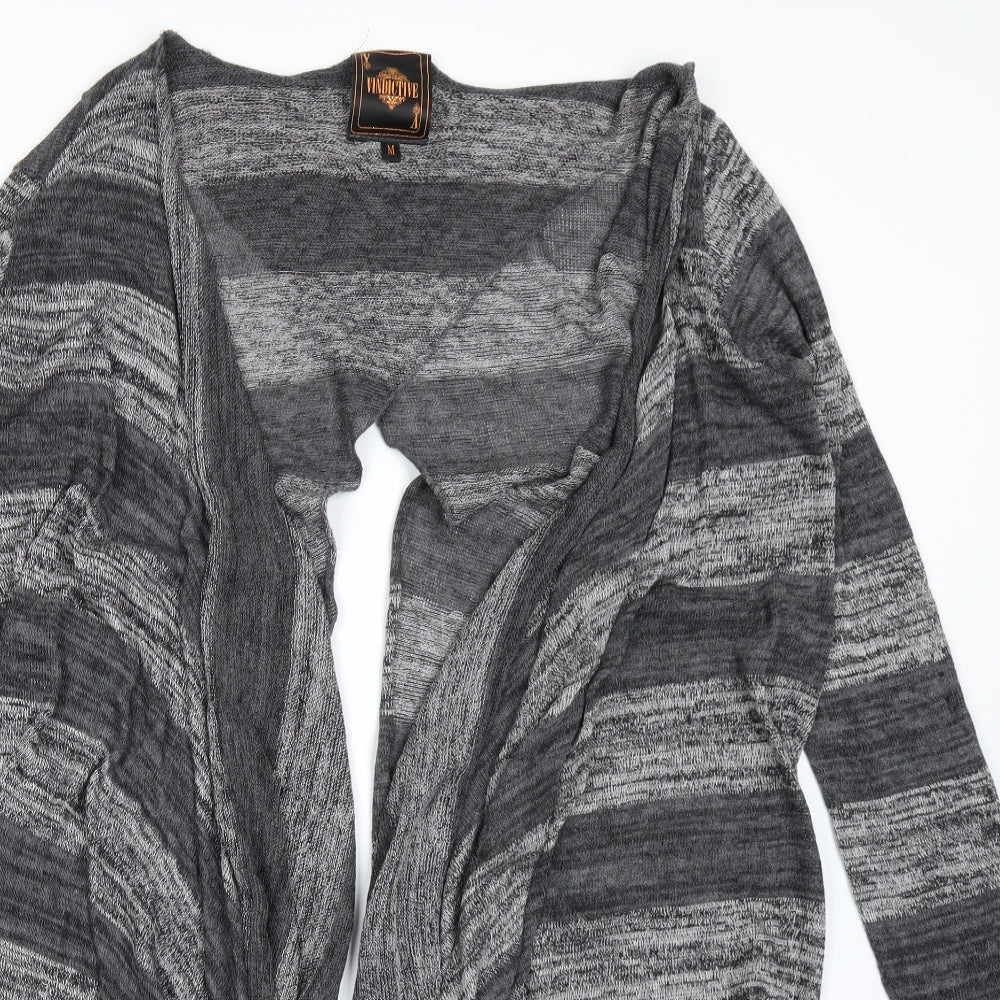 Vindictive Womens Grey   Cardigan Jumper Size M