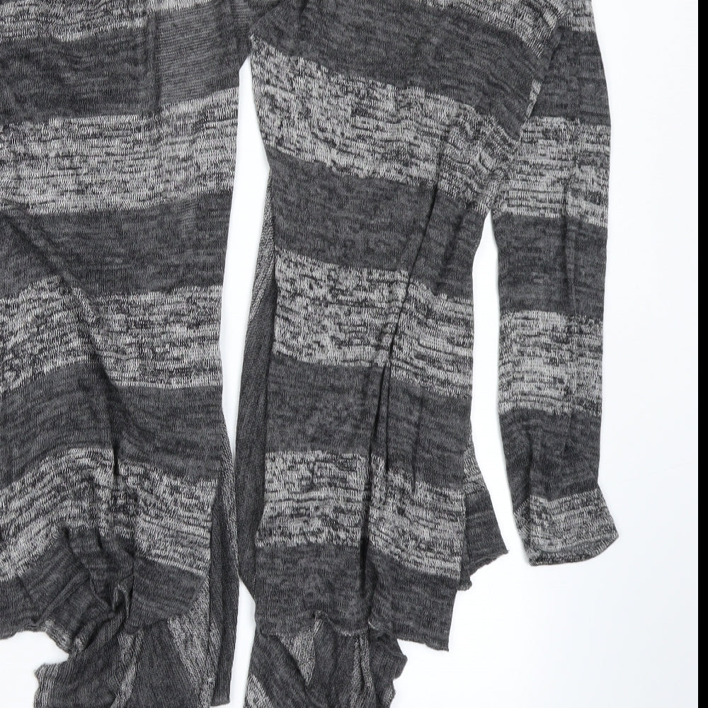Vindictive Womens Grey   Cardigan Jumper Size M