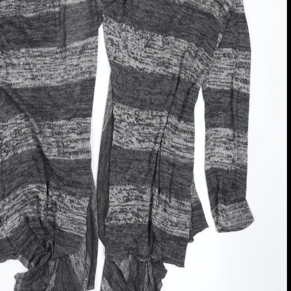 Vindictive Womens Grey   Cardigan Jumper Size M