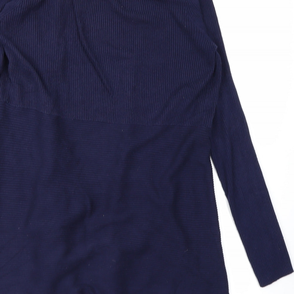 M&Co Womens Blue   Cardigan Jumper Size 12