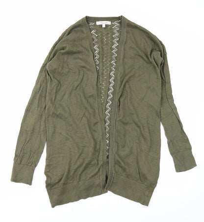 Peacocks Womens Green   Cardigan Jumper Size 10