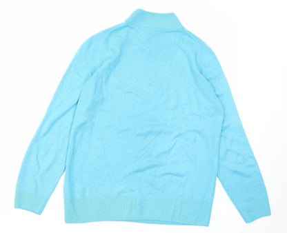 M&S Womens Blue   Pullover Jumper Size 10