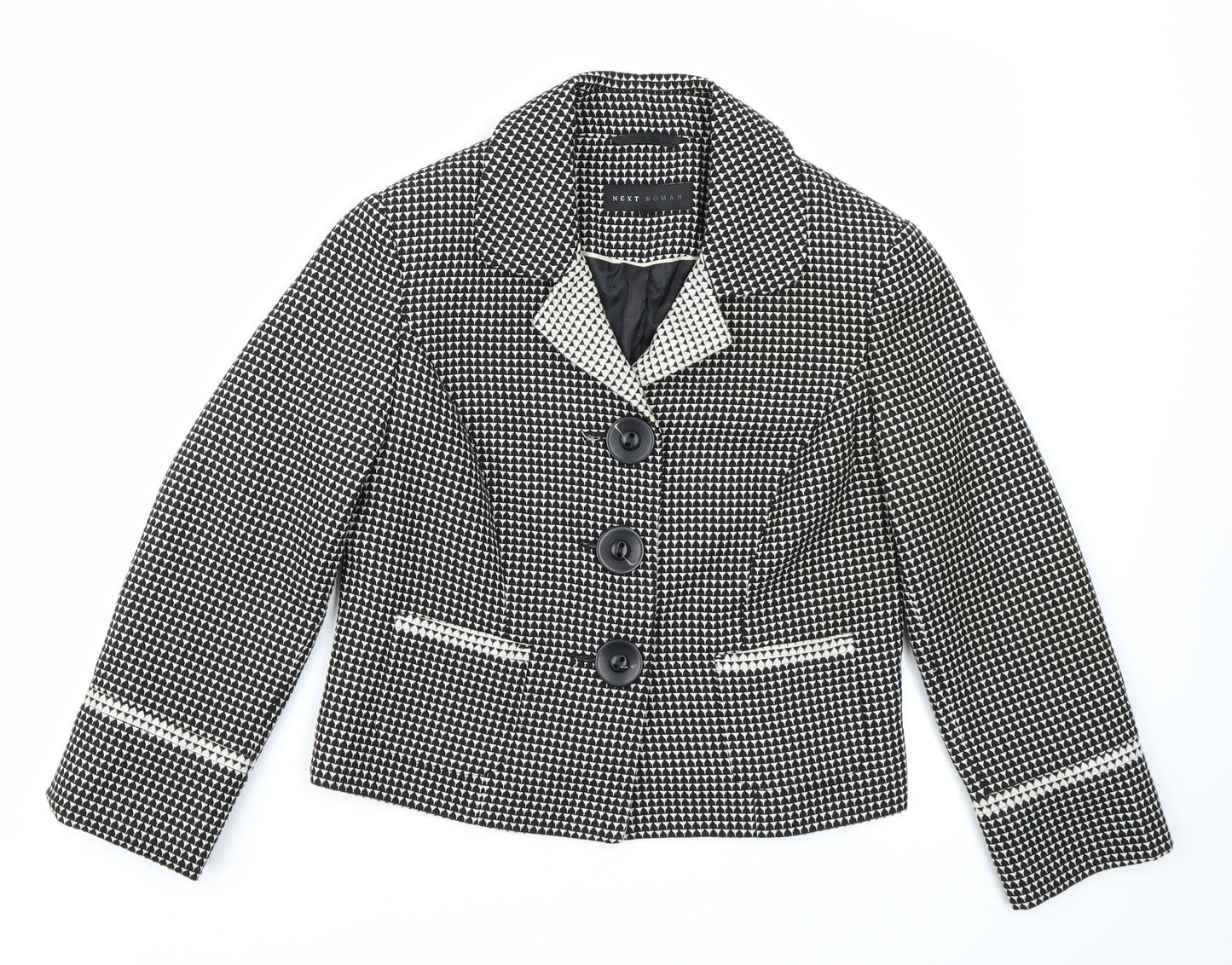 Womens UK Size 10 NEXT Black Jacket