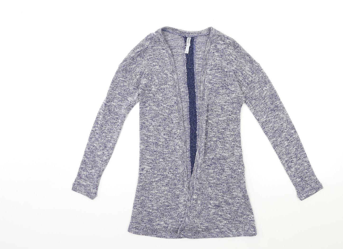 Red Womens Blue  Knit Cardigan Jumper Size 8