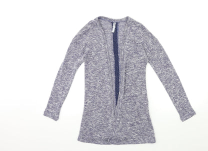 Red Womens Blue  Knit Cardigan Jumper Size 8
