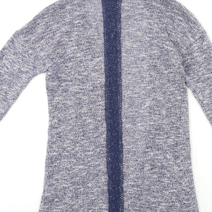 Red Womens Blue  Knit Cardigan Jumper Size 8