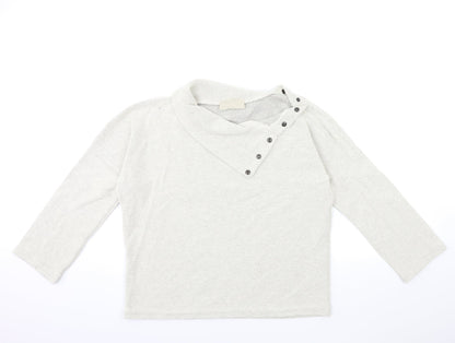 Zara Womens Beige  Knit Pullover Jumper Size M