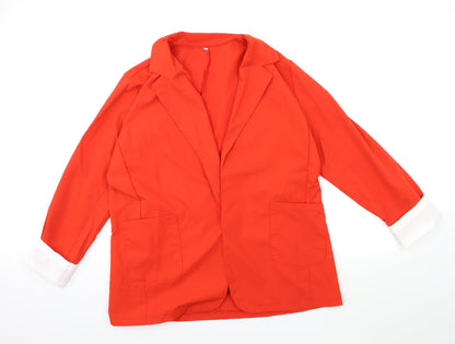 Womens UK Size 2XL Preworn Red Jacket