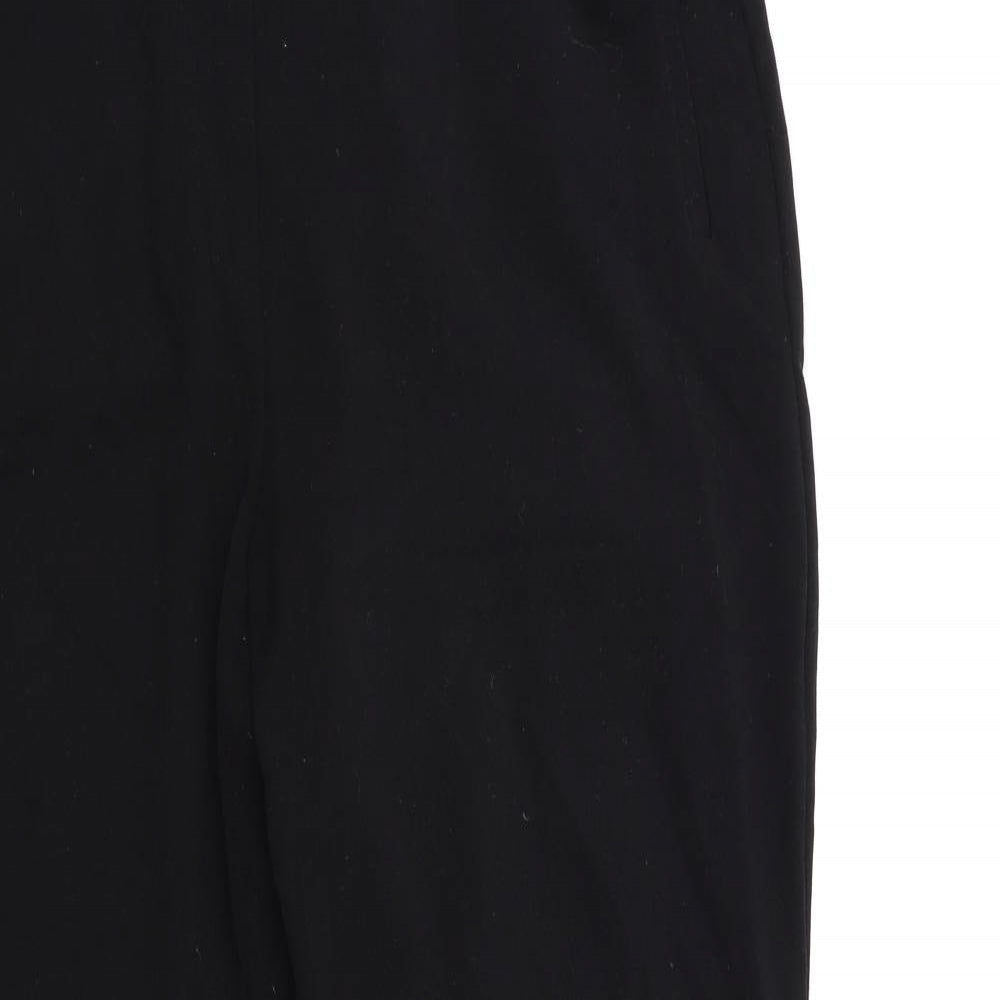 Womens UK Size 18 Marks and Spencer Regular Fit  Black Trousers