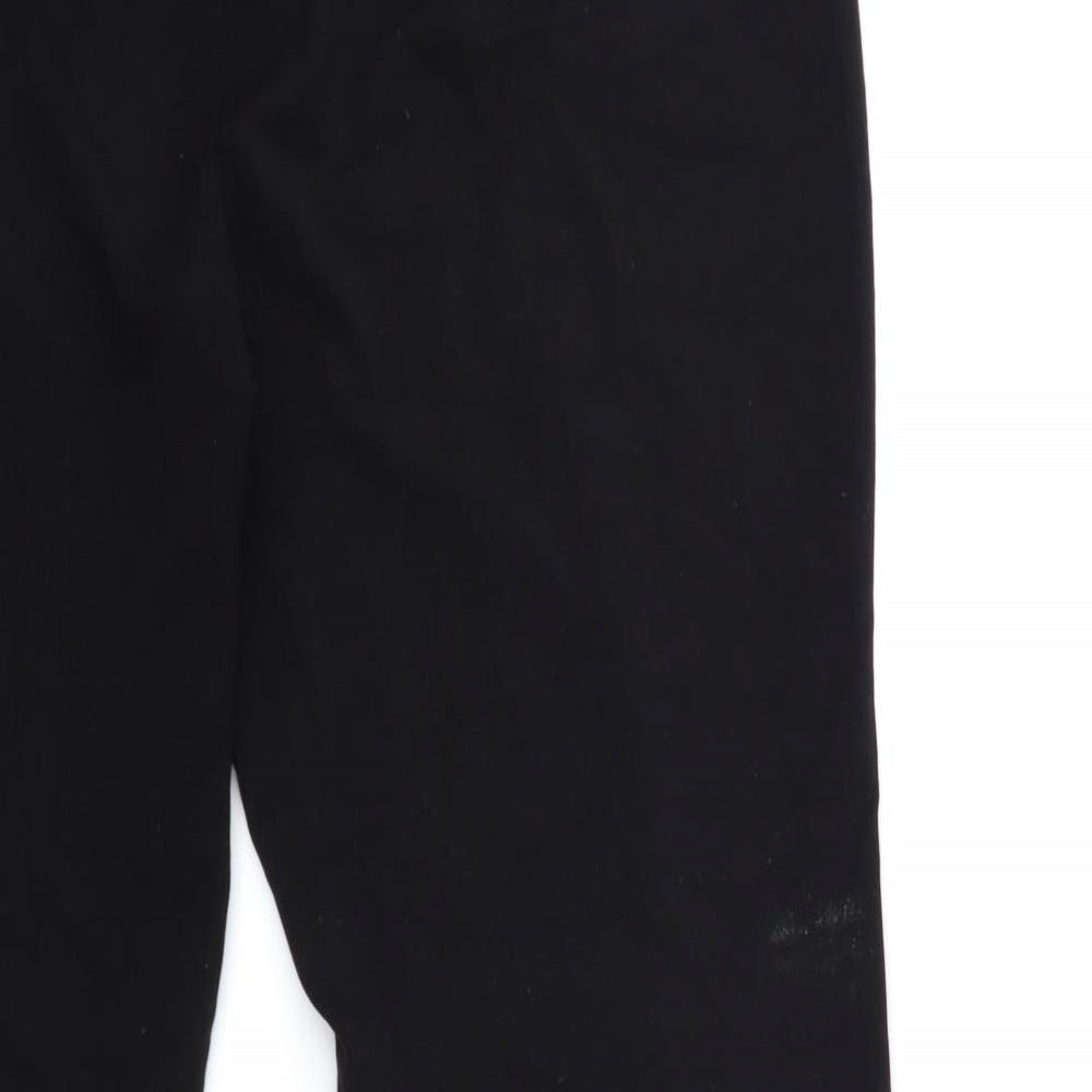 Womens UK Size 18 Marks and Spencer Regular Fit  Black Trousers