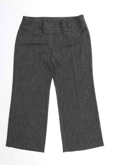 Womens UK Size 34 in Dorothy Perkins Regular Fit  Grey Trousers