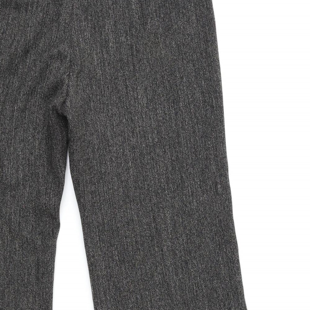 Womens UK Size 34 in Dorothy Perkins Regular Fit  Grey Trousers