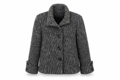 Womens UK Size 12 kesta Grey Overcoat