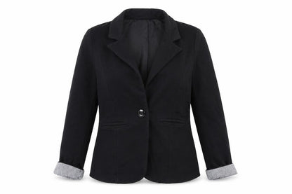Preworn Womens Black   Jacket Blazer Size 8