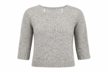 RJR.John Rocha Womens Silver  Knit Pullover Jumper Size 8