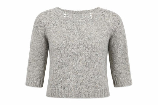 RJR.John Rocha Womens Silver  Knit Pullover Jumper Size 8