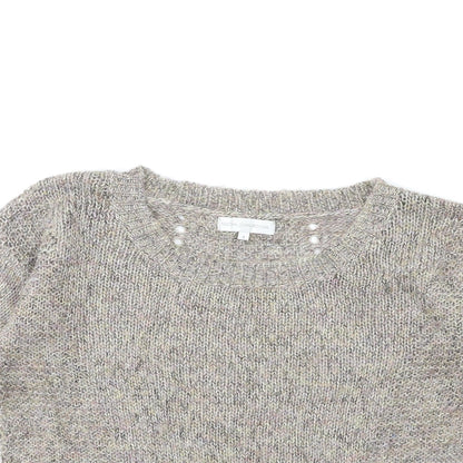 RJR.John Rocha Womens Silver  Knit Pullover Jumper Size 8