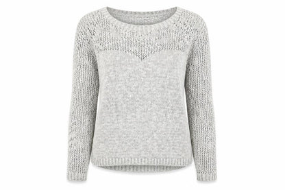 Warehouse Womens Grey   Pullover Jumper Size 8