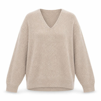 uuu Womens Beige   Pullover Jumper Size M