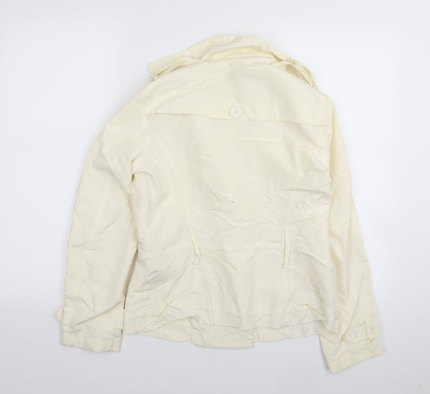 Womens UK Size M Zara White Jacket