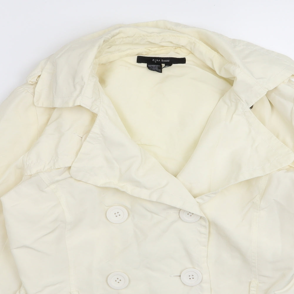 Womens UK Size M Zara White Jacket