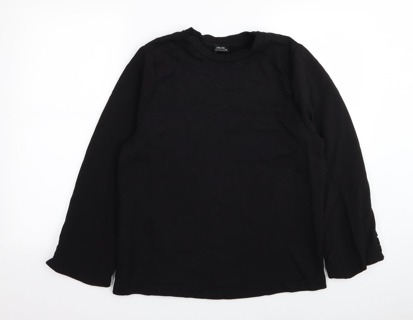 Zara Womens Black   Pullover Jumper Size S
