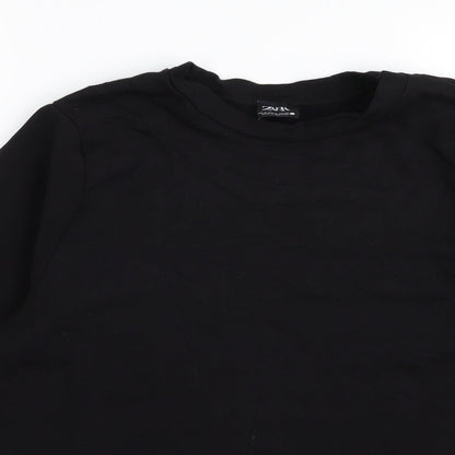 Zara Womens Black   Pullover Jumper Size S