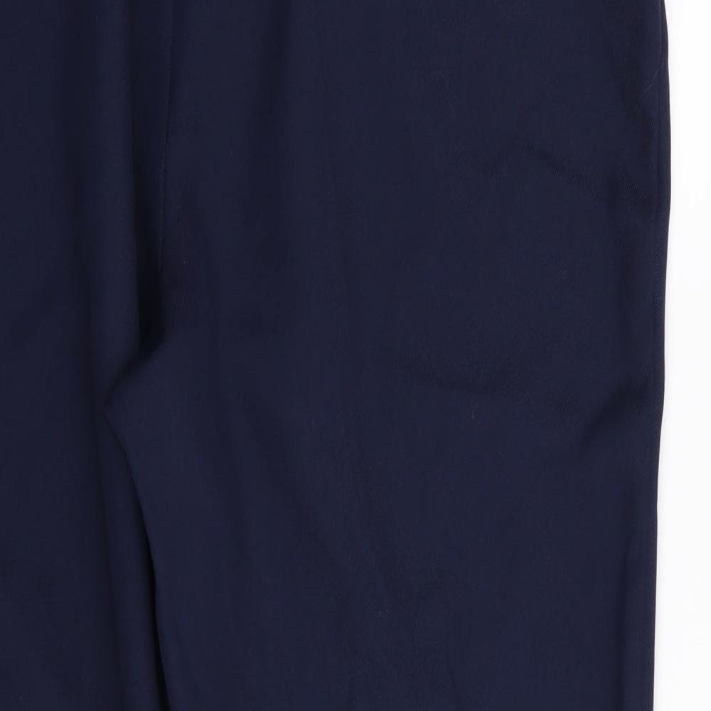 Womens UK Size 22 Slimtru Regular Fit  Blue Trousers