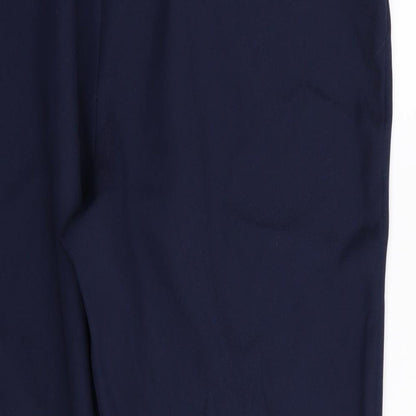 Womens UK Size 22 Slimtru Regular Fit  Blue Trousers